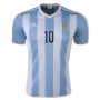 Argentina 2015-16 MESSI #10 Home Soccer Jersey