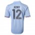 2013 France #12 HENRY Away Blue Soccer Jersey Shirt