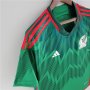 2022 MEXICO HOME GREEN SOCCER JERSEY FOOTBALL SHIRT