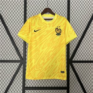 UEFA Euro 2024 France Goalkeeper Football Shirt Soccer Jersey