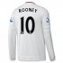 Manchester United LS Away 2015-16 ROONEY #10 Soccer Jersey