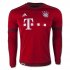 Bayern Munich 2015-16 Home Soccer Jersey LS