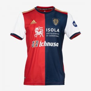 Cagliari 20-21 Home Red&Black Soccer Shirt Jersey