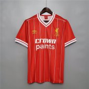 1984 Liverpool Retro Red Soccer Jersey Football Shirt