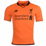 Liverpool Third 2017/18 Orange Soccer Jersey Shirt