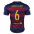 Barcelona Home 2015-16 XAVI #6 Soccer Jersey