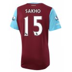 West Ham Home 2015-16 SAKHO #15 Soccer Jersey