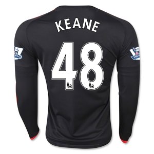 Manchester United LS Third 2015-16 KEANE #48 Soccer Jersey