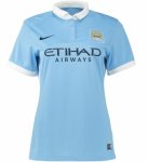 Manchester City 2015-16 women's Home Soccer Jersey