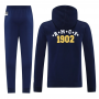 Real Madrid 25/26 Black Hoodie Suit