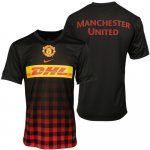 2013 Manchester United Black&Red Training Jersey Shirt
