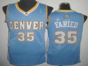 Denver Nuggets Kenneth Faried #35 Light Blue Jersey