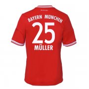 13-14 Bayern Munich #25 Muller Home Soccer Jersey Shirt