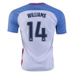 USA Home 2016 WILLIAMS #14 Soccer Jersey