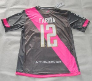 Rayo Vallecano Third 2015-16 Farina #12 Soccer Jersey