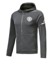 Manchester United Hoody Jacket 2017/18 Grey