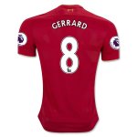 Liverpool Home 2016-17 GERRARD 8 Soccer Jersey Shirt