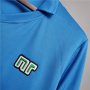 88/89 Napoli Retro Football Shirt Home Blue Soccer Shirt