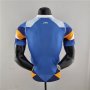 22/23 Juventus 4th Blue & Orange Soccer Jersey Football Shirt (Player Version)