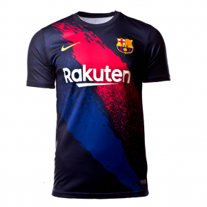 2019-20 BARCELONA PRE MATCH SOCCER SHIRT