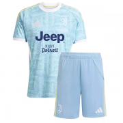 Kids Juventus 25/26 Away Football Kit (Jersey+Shorts)