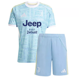 Kids Juventus 25/26 Away Football Kit (Jersey+Shorts)