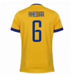 Juventus Away 2017/18 Khedira #6 Soccer Jersey Shirt