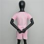 Kids/Youth Real Madrid X Y3 22/23 Pink Soccer Football Kit(Shirt+Short)
