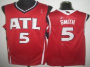 Atlanta Hawks Josh Smith #5 Red Jersey