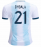 2019-20 ARGETINA HOME SOCCER JERSEY SHIRT PAULO DYBALA #21