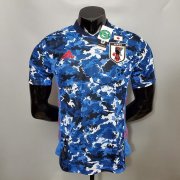 Japan 2020 Home Blue Soccer Jersey Football Shirt (Player Version)