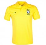 2013 Brazil Yellow Polo T-Shirt