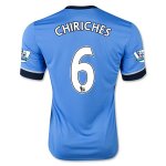 Tottenham Hotspur Away 2015-16 CHIRICHES #6 Soccer Jersey