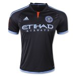 New York City FC 2015-16 Black Away Soccer Jersey