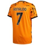 JUVENTUS 20-21 THIRD ORANGE #7 RONALDO SOCCER JERSEY SHIRT