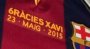 Barcelona 2014-2015 Home Soccer Jersey and GRACIES XAVI 1