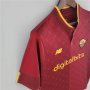 AS Roma 22/23 Home Brown Soccer Jersey Football Shirt