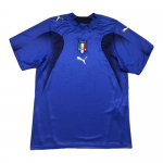 2006 World Cup Champion Italy Home Blue Retro Soccer Jerseys Shirt