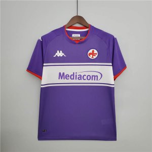 Fiorentina 21-22 Home Purple Soccer Jersey Football Shirt