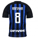 18-19 Inter Milan Rafinha #8 Home Soccer Jersey Shirt