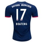 Bayern Munich Away 2017/18 Boateng #17 Soccer Jersey Shirt