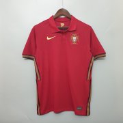 20-21 Portugal Euro 2020 Home Red Soccer Jersey Football Shirt