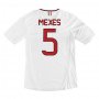 13-14 AC Milan #5 Mexes Away White Soccer Shirt