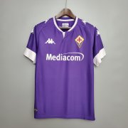 Fiorentina 20-21 Home Purple Football Shirt Jersey