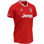 2019-20 JUVENTUS RED SOCCER JERSEY SHIRT