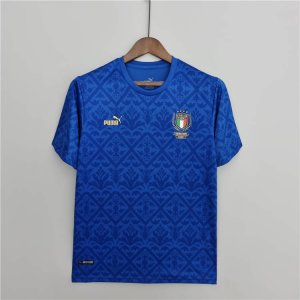 2022 Italy European Champion Blue Soccer Jersey Football Shirt