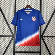 USWNT 2024 USA Away Soccer Jersey Soccer Shirt