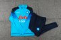 Napoli 23-24 Blue Zipper Tracksuit Jacket