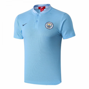 2019-20 Manchester City Blue Polo