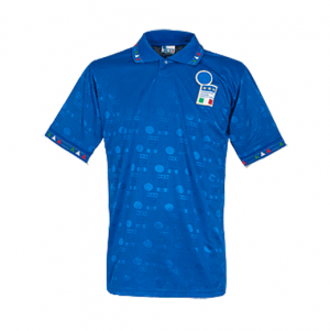 1994 World Cup Italy Home Blue Retro Soccer Jerseys Shirt